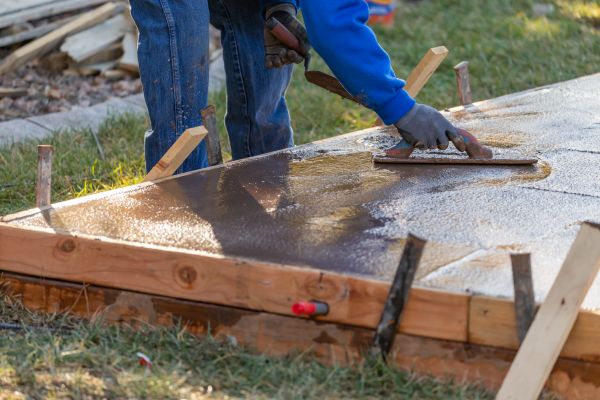 Cost of Patio Slab Construction in Montgomery