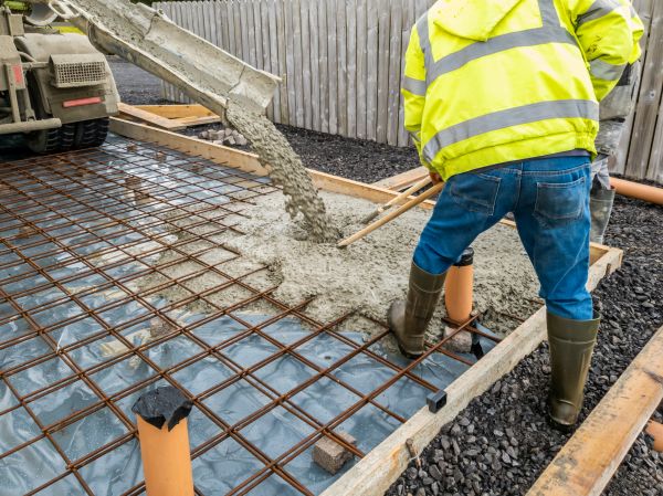 Basement Slab Pouring in Montgomery