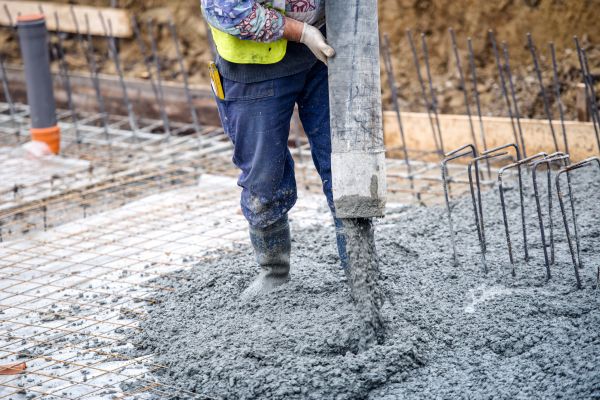Cabin Foundation Pouring in Montgomery