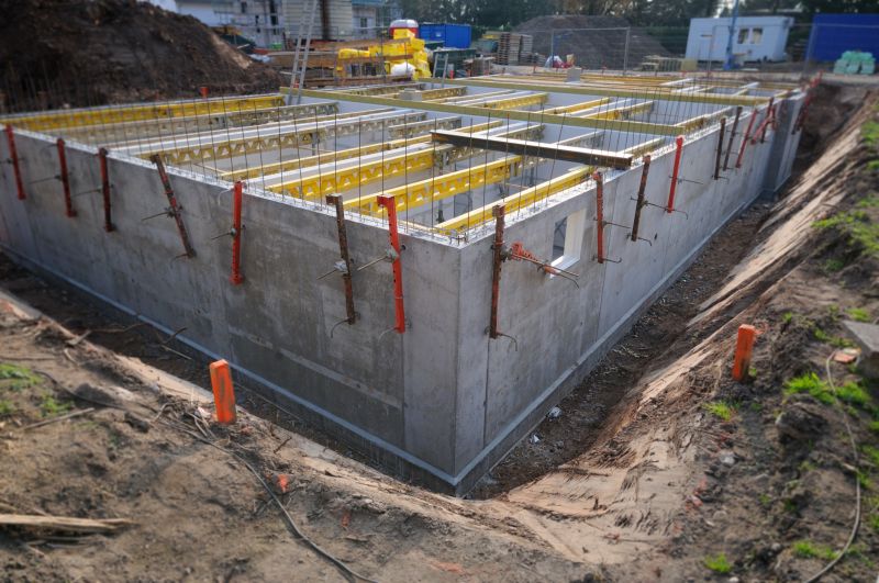 Cement Foundation Construction