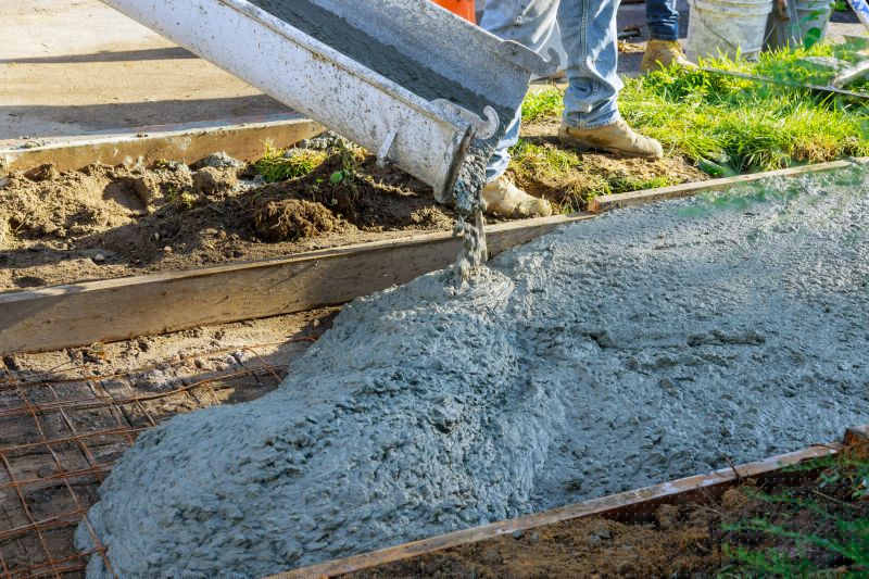 Driveway Concrete Pouring